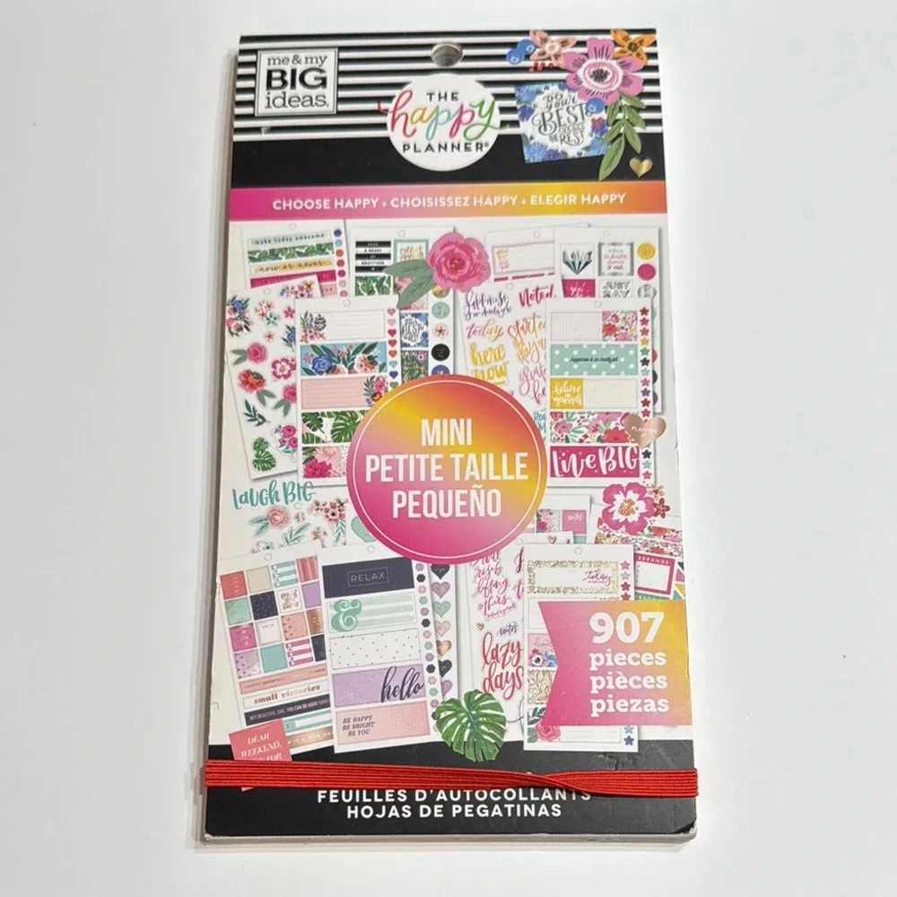 Happy Planner Choose Happy Stickers